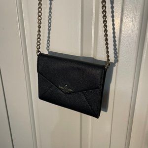 Kate Spade Cedar Street Monday Black Crossbody Wallet Purse